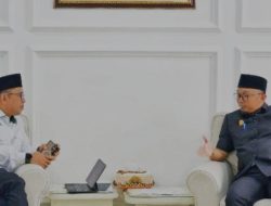 Bahas Kuota dan Biaya Haji, Anggota DPRD Lampung, Syukron Muchtar Sambangi Kanwil Kemenag Lampung