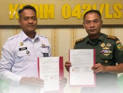 Rumah Tahanan Negara (Rutan) Kelas I Bandar Lampung Menjalin Kerja Sama Strategis Dengan Komando Distrik Militer (Kodim) 0421/Lampung Selatan