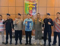 Pemprov Lampung Sambut Hangat Danpas Brimob I Sumatera Brigjen Pol. Anang Sumpena