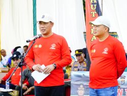 Wakil Bupati Tubaba Hadiri Pembukaan Open Turnamen Kapolres Cup 2025