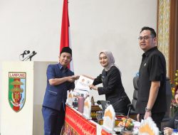 Rapat Paripurna DPRD Lampung Bahas Raperda Prakarsa Pemerintah Provinsi Lampung*