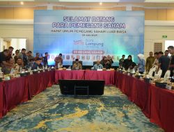 Muhammad Firsada  Ditetapkan sebagai Komisaris Utama Bank Lampung Dalam RUPS – LB Bank Lampung