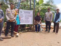 Penuhi Kebutuhan Air Bersih. Pemdes Air Palawan Bagun Sumur Bor Berikut Tower