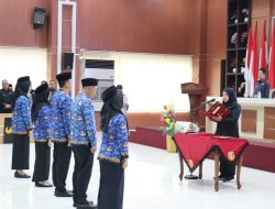 Wali Kota Eva Dwiana Lantik dan Ambil Sumpah PPPK Tahap1