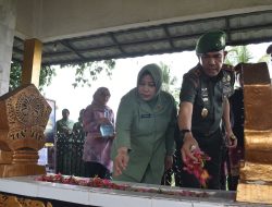 Danrem 043/Gatam Ziarah ke Makam Pahlawan Raden Inten II, Tegaskan Semangat Pembentukan Kodam Raden Inten