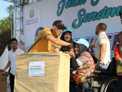 Gubernur dan Wali Kota Berbaur Bersama Ribuan Warga dan Penyandang Disabilitas