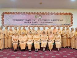 DWP Provinsi Lampung Dikukuhkan