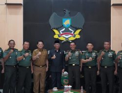 Danrem 043/Gatam Sambut Gubernur Lampung: Jalin Soliditas dan Sinergi