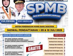 Pemkot Bandar Lampung Gratiskan Sekolah SMA Siger, Ini Lokasi dan Jadwal Pendaftarannya
