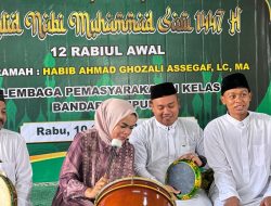 Kalapas Ike Rahmawati Tampil Bersama Tim Marawis Warga Binaan di Peringatan Maulid Nabi