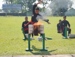 Penutupan Latkadertih Pencak Silat Militer Tersebar, Wujudkan Prajurit Korem 043/Gatam yang Tangguh dan Disiplin