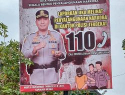 Desa Se- Kabupaten Mesuji Keluhkan Pemasangan Benner Narkoba