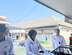 Kalapas Tinjau Langsung Dapur Lapas, Pantau Kebersihan hingga Distribusi Makanan