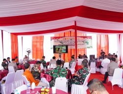 Perkuat Ketahanan Pangan Nasional, Danrem 043/Gatam Hadiri Panen Raya Serentak Kuartal III Polda Lampung