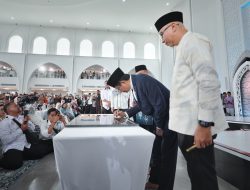Gubernur Lampung dan Menag Resmikan Masjid Raya Al-Bakrie