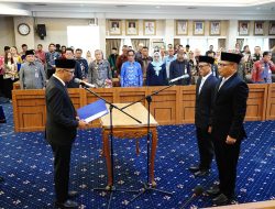 Gubernur Lampung Lantik Dua Pejabat Pimpinan Tinggi Pratama