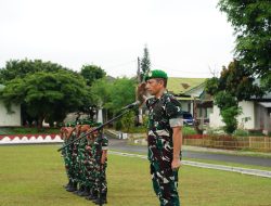 462 Prajurit Naik Pangkat, Korem 043/Gatam Gelar Upacara dan Korp Raport