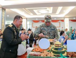 Puncak Peringatan HUT ke-80 TNI, Kodam XXI/Radin Inten Gelar Upacara di Lapangan Korpri