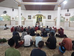 Masjid Miftahul Jannah Jadi Cahaya Pembinaan Rohani Bagi Warga Binaan Rutan Kelas I Bandar Lampung