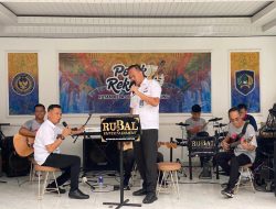 Pembinaan Bermusik Bagi Warga Binaan, Rubal Entertainment Hibur Pengunjung dan Sesama Warga Binaan di Rutan Kelas I Bandar Lampung