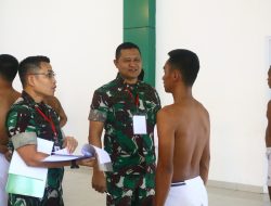 Jaring Putra Terbaik Bangsa, Kasdam XXI/RI Pimpin Langsung Sidang Parade Penerimaan Caba PK TNI AD Gelombang II TA 2025
