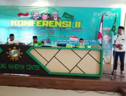 MWC NU Kecamatan Rajabasa Terpilih Muslim Ansori Rois Syuriah dan Kamalul Mustofa Ketua Tanfidziah