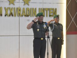 Gelar Tradisi Penerimaan Warga Baru, Pangdam XXI/Raden Inten Ucapkan Selamat atas Kepercayaan yang Diberikan TNI AD