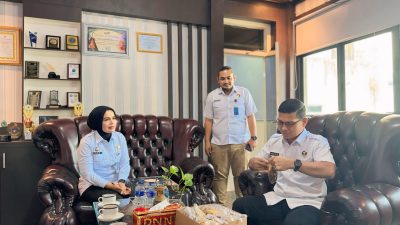 Perkuat Sinergi dengan Kepala BNNP Lampung yang Baru, Kalapas Kenalkan Produk Unggulan Warga Binaan dan Kolaborasi Anti Narkoba