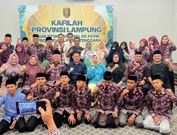 Kafilah Lampung Ikuti STQH Nasional XXVIII di Sulawesi Tenggara