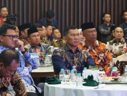 Pererat Solidaritas TNI–POLRI, PANGDAM XXI/Raden Inten Hadiri Acara Lepas Sambut KAPOLDA Lampung