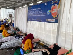 Hari Bhakti Kemenimipas ke-1, Kalapas Narkotika Bandar Lampung Berpartisipasi dalam Aksi Donor Darah