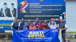 Rutan Kelas I Bandar Lampung Gelar Rangkaian Hari Bhakti Kementerian Imigrasi dan Pemasyarakatan RI ke-1 Tahun 2025