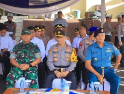 Kasdam XXI/Radin Inten Hadiri Apel Gelar Pasukan Operasi Zebra Krakatau 2025 Polda Lampung