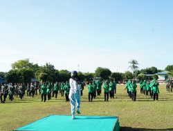 Korem 043/Garuda Hitam dan Persit KCK Gelar Olahraga Bersama di Makorem