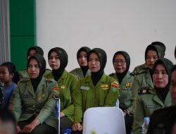 Pangdam Pimpin Pengukuhan Ibu Raksakarini Sri Sena Kodam XXI/Radin Inten Tahun 2025