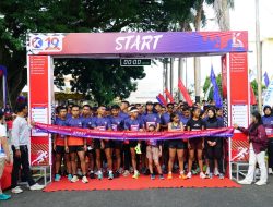 Berlari Bersama Warga, Pangdam XXI/Radin Inten Ajak Masyarakat Hidup Sehat dan Bersatu