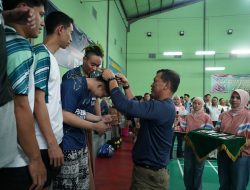 Pangdam XXI/Radin Inten Tutup Turnamen Bulu Tangkis Kodam XXI/RI, Semangat Juang Prajurit Menggema di Hari Juang TNI AD 2025