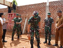 Perkuat Sinergi, Ketahanan Pangan, dan Kesiapsiagaan Wilayah, Pangdam XXI/Radin Inten Kunjungi Kodim 0429/Lampung Timur