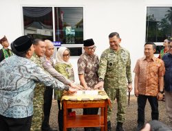 Danrem 043/Garuda Hitam Hadiri Peluncuran Samsat Drive Thru di Mataram baru