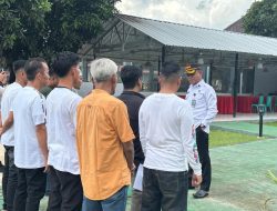Sembilan Warga Binaan Lapas Narkotika Bandar Lampung Jalani Program Pembebasan Bersyarat