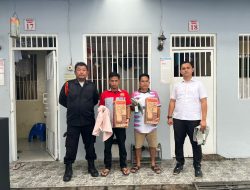 Peduli Kebutuhan Dasar Warga Binaan, Rutan Kelas I Bandar Lampung Bagikan Alat Mandi dan Termos Air Panas