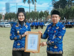 Sekdaprov Marindo Raih Penghargaan ‘Istimewa’ Dari Gubernur Lampung Pada HUT KORPRI ke-54