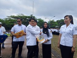 Bupati Hamartoni Ahadis Didampingi Wakil Bupati Romli Lantik 4.784 PPPK Paruh Waktu di Lampung Utara Lampung Utara