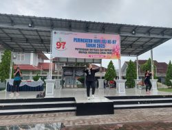 Pererat Kebersamaan, Dharma Wanita Persatuan (DWP) Rutan Kelas I Bandar Lampung Gelar Senam Pagi Bersama