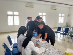 Komitmen Bersama Wujudkan Rutan Bersih Narkoba, Rutan Kelas I Bandar Lampung Gelar Tes Urine