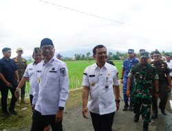 Bersama Gubernur Lampung, Gubernur Jawa Tengah Dan Forkopimda Provinsi Lampung, Kasdam XXI/RI Hadiri Panen Raya dan Pengumuman Swasembada Pangan