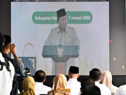 Dukung Program Ketahanan Pangan, Bupati dan Wakil Bupati Hadiri Panen Raya Nasional Bersama Presiden