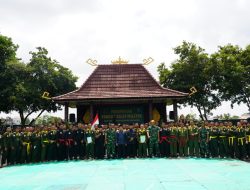 Korem 043/Gatam Gembleng 120 Prajurit Melalui Ujian Kenaikan Tingkat Pencak Silat Militer