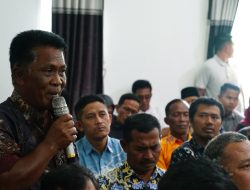 Pangdam XXI/Radin Inten : Tegaskan Dengan Berdialog Diharapkan Dapat Menghasilkan Langkah Langkah Yang Strategis, Terkait Penanganan Konflik Antara Gajah dan Manusia.