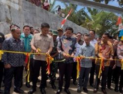 Bupati Gusril Hadirkan Harapan Baru untuk Kaur Utara – Jembatan Gantung Tangga Manik Resmi Beroperasi